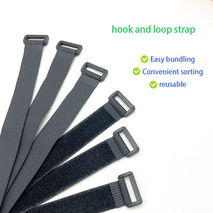 Correa ajustable impresa en fábrica con gancho de nailon y correas de hebilla de bucle Correas de velcro de tamaño personalizable - Product Image 4