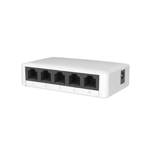 5-Port-Gigabit-Ethernet-Netzwerk-Switch mit IEEE802.3/x/u QoS-und SNMP-Funktionen 10/100/1000Mbps Desktop 5-Port-Switch-Kunststoff gehäuse - Product Image 4