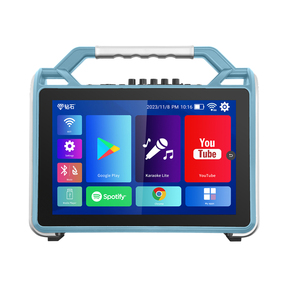 Diamond Private Model Android System 12.0 Mobile Portable Mini Multifunction Karaoke Ktv System Karaoke Singing Machine for Kids - Product Image 1