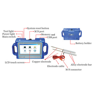 PQWT S500 Hydrogeology Survey Geophysics Equipment 500m Borehole Water <strong>Detector</strong> Underground Water Finder