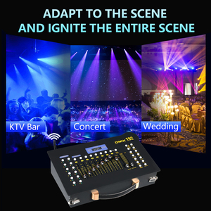 Nuovo 192 canale Mini DMX Controller Wireless DMX512 Dmx luce Console Dmx effetto per le prestazioni del palco apparecchiature DJ - Product Image 5