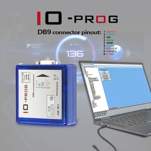 IO PROG versión completa PSA io Terminal Original IOPROG nueva licencia agregada lectura ECU programador