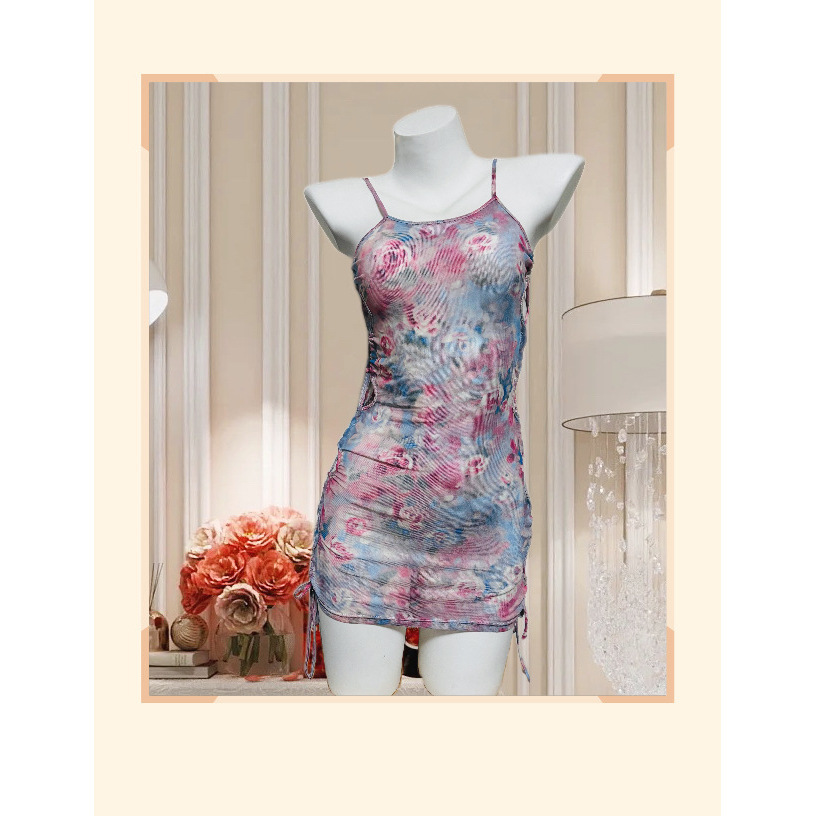 Robe rose romantique