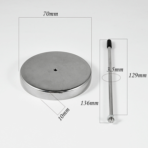 Paslanmaz çelik dayanıklı küpe ekran standları için insan kulak modeli raf yumuşak silikon kulak modeli damızlık tutucu vitrin modeli standı - Product Image 3