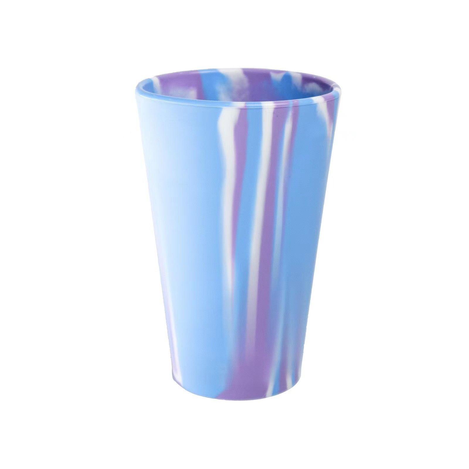 Púrpura, blanco, azul.