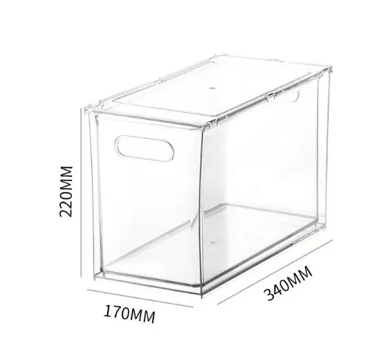 Caja de almacenamiento para cajones, armario, calcetines, ropa interior, sombrero, caja antipolvo