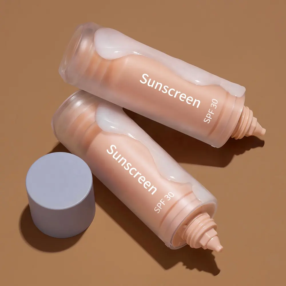 Groothandel Op Maat Beste Aloë Vera Zonnescherm Gezicht Make-Up Verzorging Spf 30 Zonnebrandcrème Private Label Natuurlijke Veganistische Zonnebrandcrème