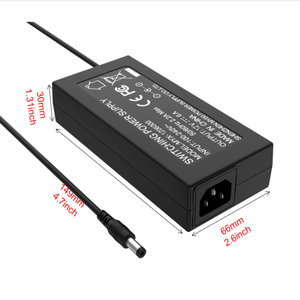 MYIXI 72W 12V 6A C14交流/DC开关电源适配器，用于显示器打印机AIO计算机12V 2A C6 C8 C14台式电源适配器 - Product Image 2