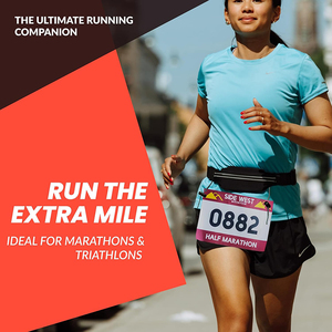 Reflective <strong>Running</strong> Race Bib Belt With Elastic Webbing, <strong>Running</strong> Belts for Women and Men for Marathon, Triathlon - Product Image 4