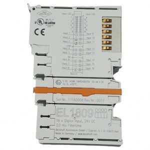 Envío rápido PLC EL1809 Nuevo en caja EL1809 PLC 16x MÓDULO DE ENTRADA DIGITAL 24V D/c 12 meses de garantía - Product Image 1