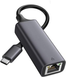 Çok yönlü USB C Ethernet adaptörü, tip-c 1Gbps Gigabit RJ45 ağ Dongle ile uyumlu iPhone 16 Pro Max, IPad, XPS - Product Image 2