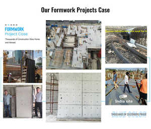 现代设计塑料墙体施工系统台板模板出厂价格混凝土建材 - Product Image 2