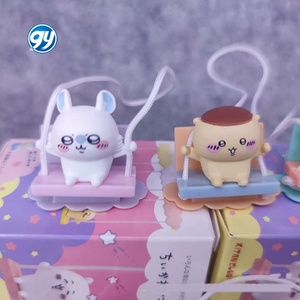 Blind Box Animal <strong>Toys</strong> with Swing Design - <strong>Usa</strong>-Chan/Hachi Collectible Figurines, Card Holder &amp; Claw Machine Style Gift (Boxed) - Product Image 4