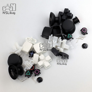 NSLikey Full Plastic Button für PS3 Controller ABXY Trigger Button Thumbs tick Cover - Product Image 5