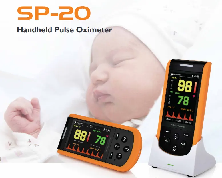 Wholesale Medical High Quality Digital SP-20 Handheld Pulse Oximeters