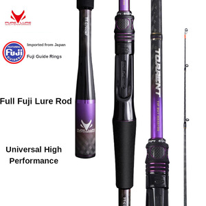 Saf cazibesi Fuji bir kılavuzları ve ECS makara koltuk 2 adet tuzlu su tatlısu hızlı orta ağır balıkçılık çubuk döküm - Product Image 2