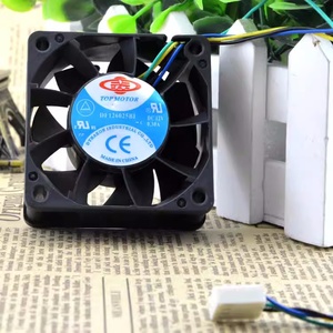 Original Axial Flow Fan 6025 6CM 12V0.80A Dual Ball Violence <strong>PWM</strong> Speed <strong>Control</strong> Four Wire Fan Cooling Fan DF126025BU - Product Image 4
