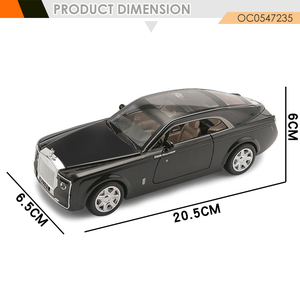 クールでリアルな1:24カスタムダイキャストメタルカーモデルのおもちゃと軽い音楽 - Product Image 6