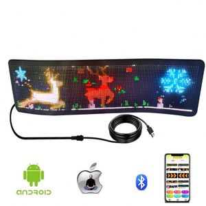 P3.75 RGB гибкий светодиодный дисплей с подсветкой прокрутка светодиодная доска сообщений мягкая панель приложение программируемый гибкий светодиодный экран - Product Image 2