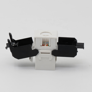 OEM放大器型RJ45 Cat6 180度UTP非屏蔽模块化梯形插孔，用于网络FTP连接器和接线板模块 - Product Image 4