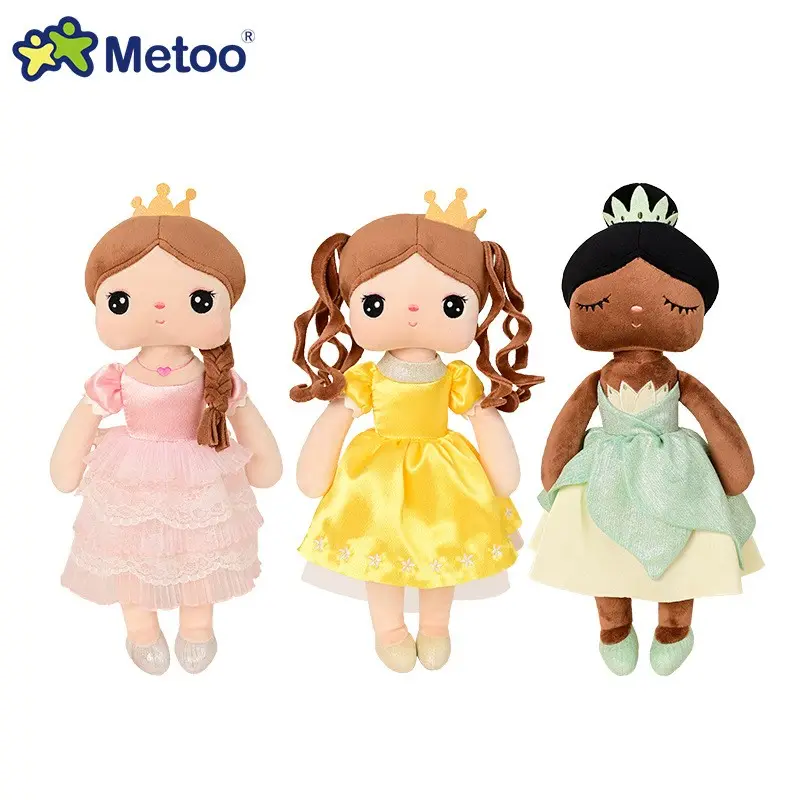 Medoo simpatici giocattoli per bambini in pelle nera nuovo stile fata principessa bambole di peluche