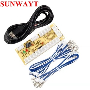 Best Selling 1player Zero Delay <strong>Arcade</strong> Game <strong>USB</strong> <strong>Controller</strong> Encoder to PC Joystick and Buttons for <strong>Arcade</strong> Diy Kit Parts