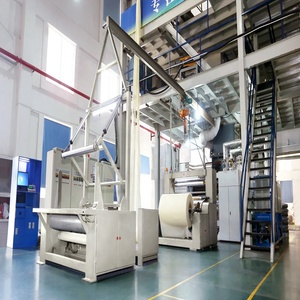 HG S Vlies Polyester faser Watte Thermisch gebundene Polsterung Herstellung Maschine Produktions linie für Heim textilien Einkaufstasche - Product Image 1