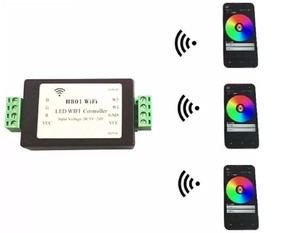 RGBW <strong>LED</strong> WIFI <strong>Controller</strong>;RGBW WiFi <strong>LED</strong> H801 <strong>Controller</strong>;DC5-24V Input;4CH*4A Output - Product Image 4