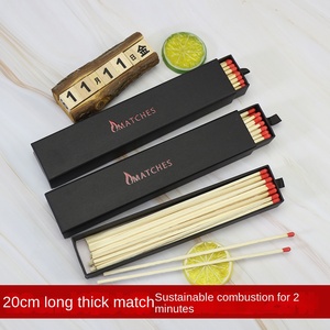 Şömine uzun maçlar fabrika işleme özel boyut çekmece kibrit kutusu - Product Image 5