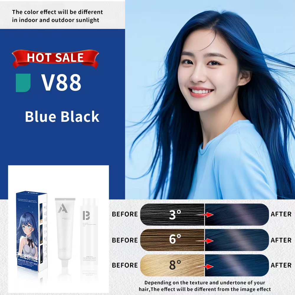 V88 Bleu Noir