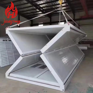 ภาชนะเหล็กพับได้สำหรับใช้ในสำนักงานภาชนะสำหรับงานก่อสร้างไซต์งานประดิษฐ์ติดตั้งเร็ว10นาที - Product Image 1