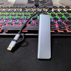 双头8合1 USB C型集线器3.0扩展坞，带5gbps高速usb端口分离器Sd Tf读卡器OTG适配器 - Product Image 2