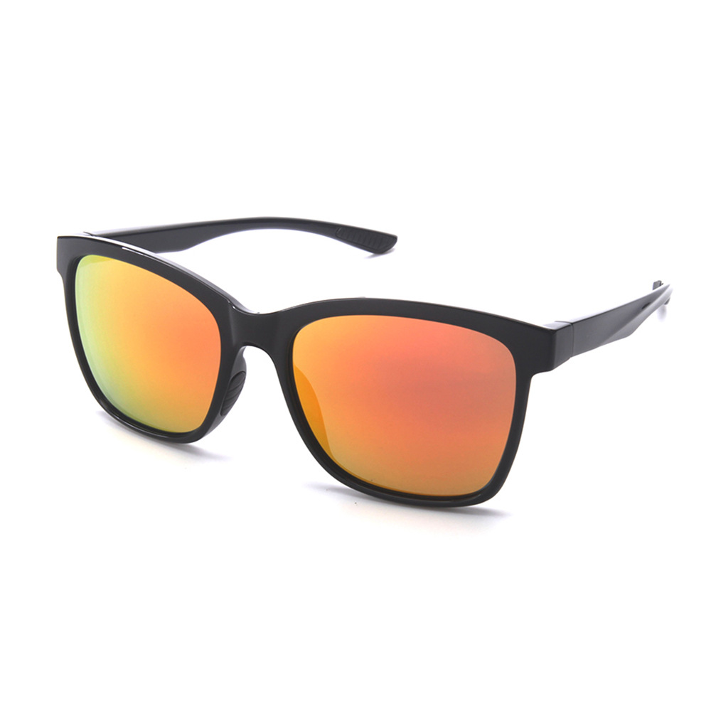 Bright black orange red film