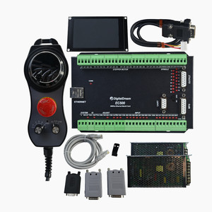 Kit completo de controlador CNC 3/4/5/6 Axis CNC Ethernet EC500 Mach3 Tarjeta de control con DDMPG y pantalla LCD y fuentes de alimentación conmutadas - Product Image 1