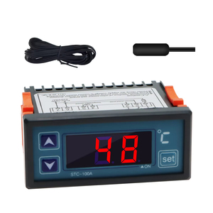Humidity Sensor Humidity STC-100A <strong>Temperature</strong> <strong>Controller</strong> Cool Heat Refrigerator Thermostat AC 220V Regulator - Product Image 1