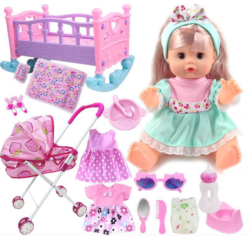 14 (coche+cama+17 accesorios)