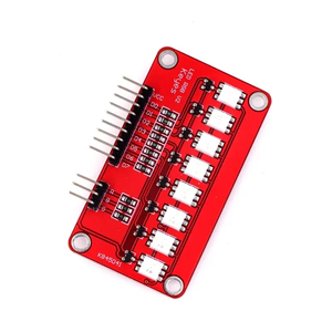5050 Voll farbiges RGB-Sieben-Farben-LED-Fließ licht modul Mikrocontroller-Entwicklungs platine Intelligentes Autoroboter-Zubehör - Product Image 2