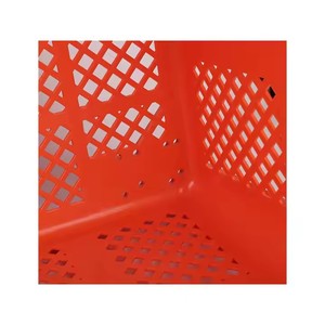 Heavy Duty Logistics Storage Stack Nest Turnover Tote Bins Plástico Móvil Pp Mesh Crate Turnover Box