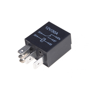 30A 12V Relé de retardo de tiempo de 5 pines SPDT Relé de retardo de encendido de 10 segundos Relé de retardo de 3 segundos Nuevo - Product Image 1