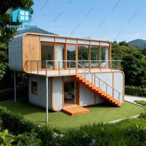 Tùy chỉnh sẵn sàng để vận chuyển nhà CONTAINER 40 feet sang trọng viên nang prefab nhà để sử dụng biệt thự - Product Image 4