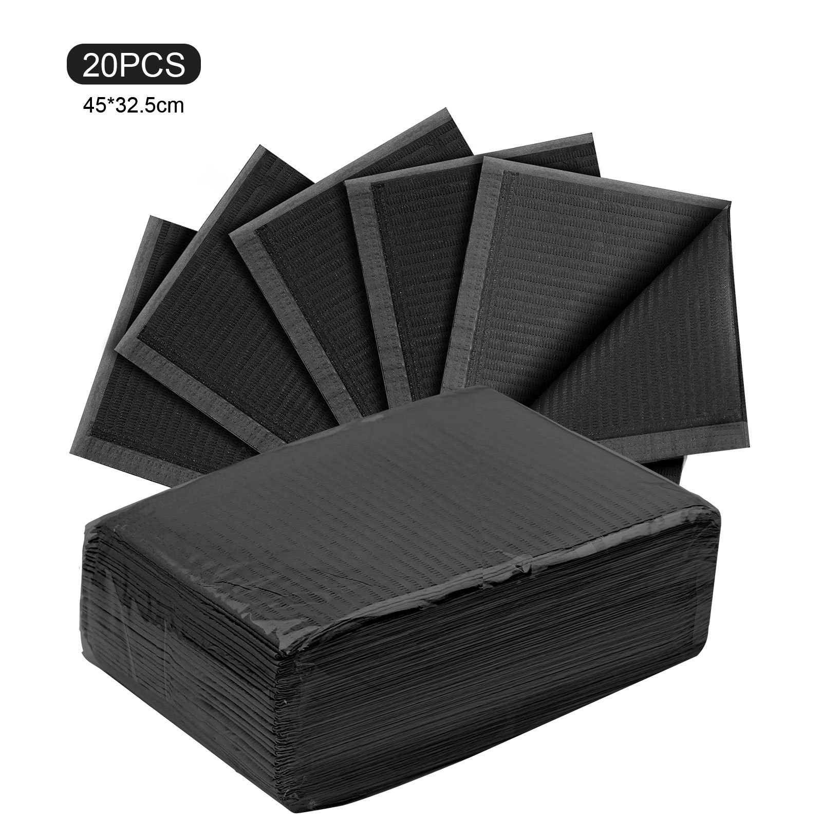 Disposable table mat 20 pcs-black