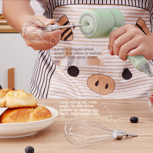 Hand Mixer 3 Speed Handheld Garlic Meat Food Chopper 3in1 Hand Mixer Electric Crusher Usb Mini Food Chopper Blender Mixer - Product Image 2