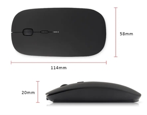 עכבר שקט דק במיוחד באיכות גבוהה 2.4ghz Rgb עכבר גיימינג אלחוטי למשחקי מחשב