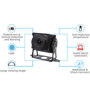 Inteligencia Artificial Punto ciego Detección de peatones Detección de vehículos Inteligencia Autobús Carretilla elevadora Sistema de cámara de marcha atrás - Product Image 5