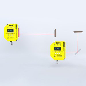 KJT High Frequency <strong>Laser</strong> Displacement Ranging <strong>Sensor</strong> 0-30M Measuring NPN PNP <strong>Outputs</strong> with <strong>Analog</strong> Voltage and Current <strong>Outputs</strong> - Product Image 2