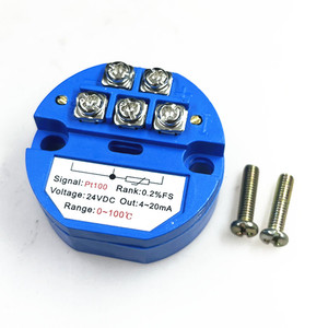 温度センサーモジュール温度アンプ0-10V出力Pt100温度トランスミッタPt100 - Product Image 1
