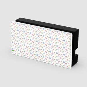 Karikatür taban koruyucu kılıf Nintendo anahtarı Moded TV Dock şarj sert ABS muhafazası Faceplate kabuk NS oyun konsolu - Product Image 2