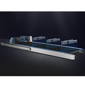 Phân Đoạn Nền Tảng Quy Mô Lớn 12KW 12000W Max Cắt Tấm Kim Loại Máy Cho Thép Carbon Nhôm Gang SS CS MS - Product Image 2