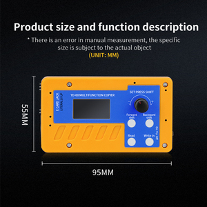 Ricetrasmettitore Wireless industriale fotocopiatrice telecomando RF Wireless ABS impermeabile Anti-Shock modifica modalità di controllo remoto - Product Image 6