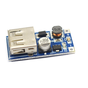 USB出力パワーブーストモジュールDC-DC PFM 0.9V ~ 5V充電器モバイルアクセサリ電子電源 - Product Image 1